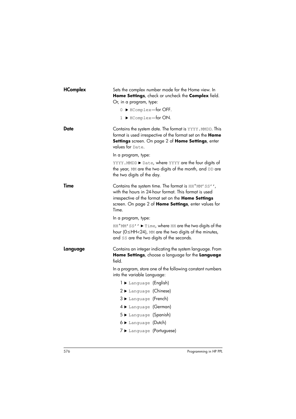 HP Prime Graphing Calculator User Manual | Page 582 / 616