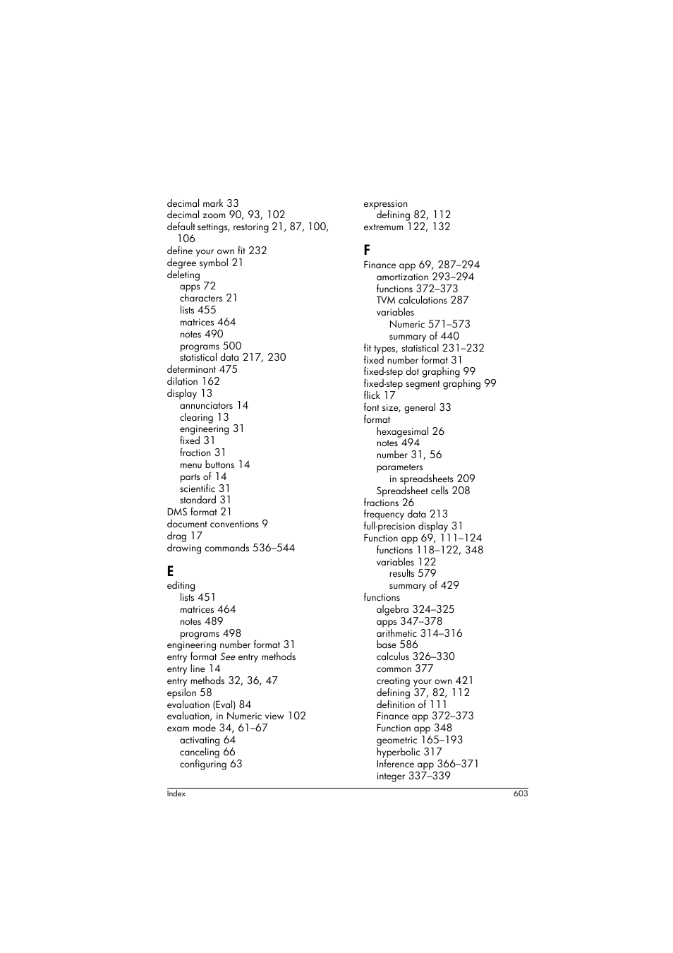 HP Prime Graphing Calculator User Manual | Page 609 / 616
