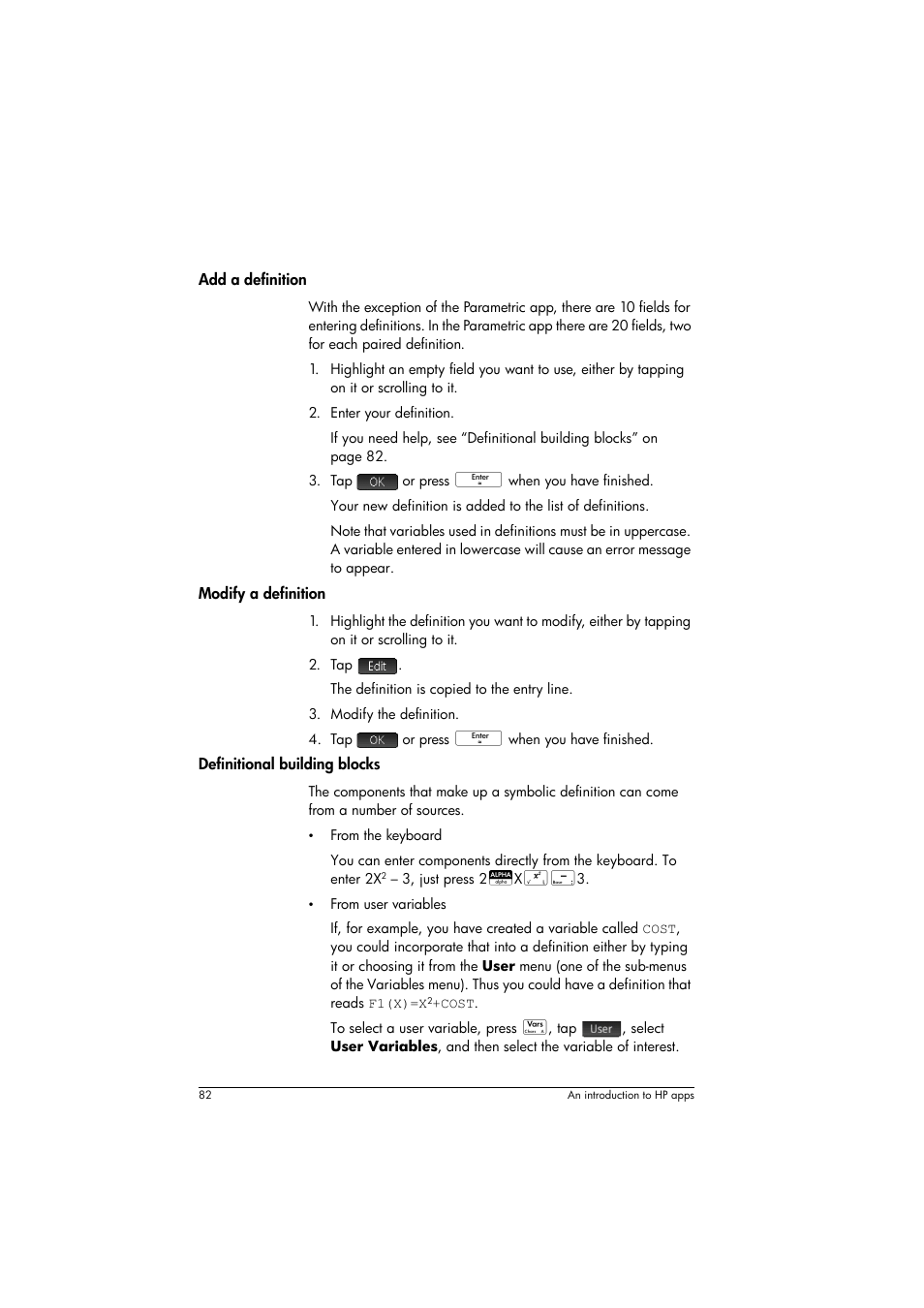 HP Prime Graphing Calculator User Manual | Page 86 / 616