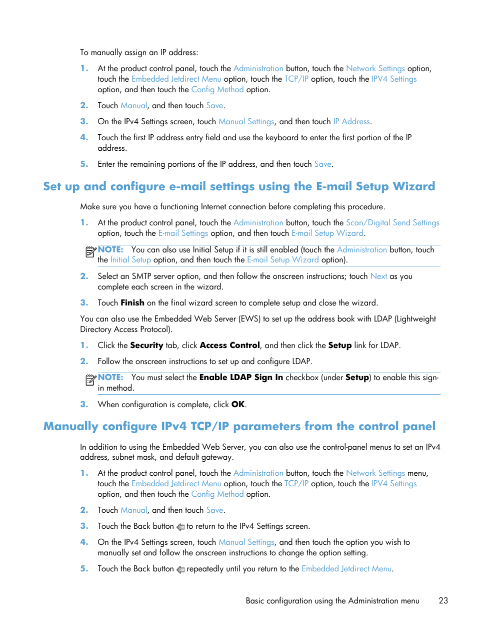 HP Scanjet Enterprise 8500 fn1 Document Capture-Workstation User Manual | Page 31 / 105
