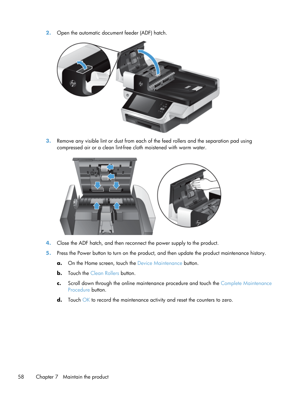 HP Scanjet Enterprise 8500 fn1 Document Capture-Workstation User Manual | Page 66 / 105