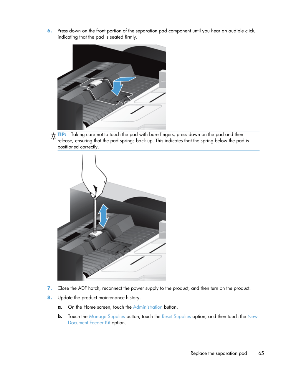 HP Scanjet Enterprise 8500 fn1 Document Capture-Workstation User Manual | Page 73 / 105