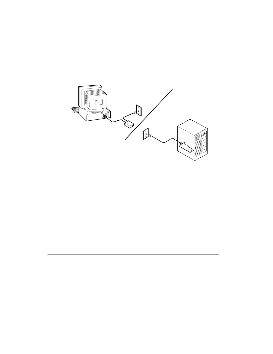 Using the on-board modem (model d2968c) | HP Remote Assistant Card User Manual | Page 44 / 192