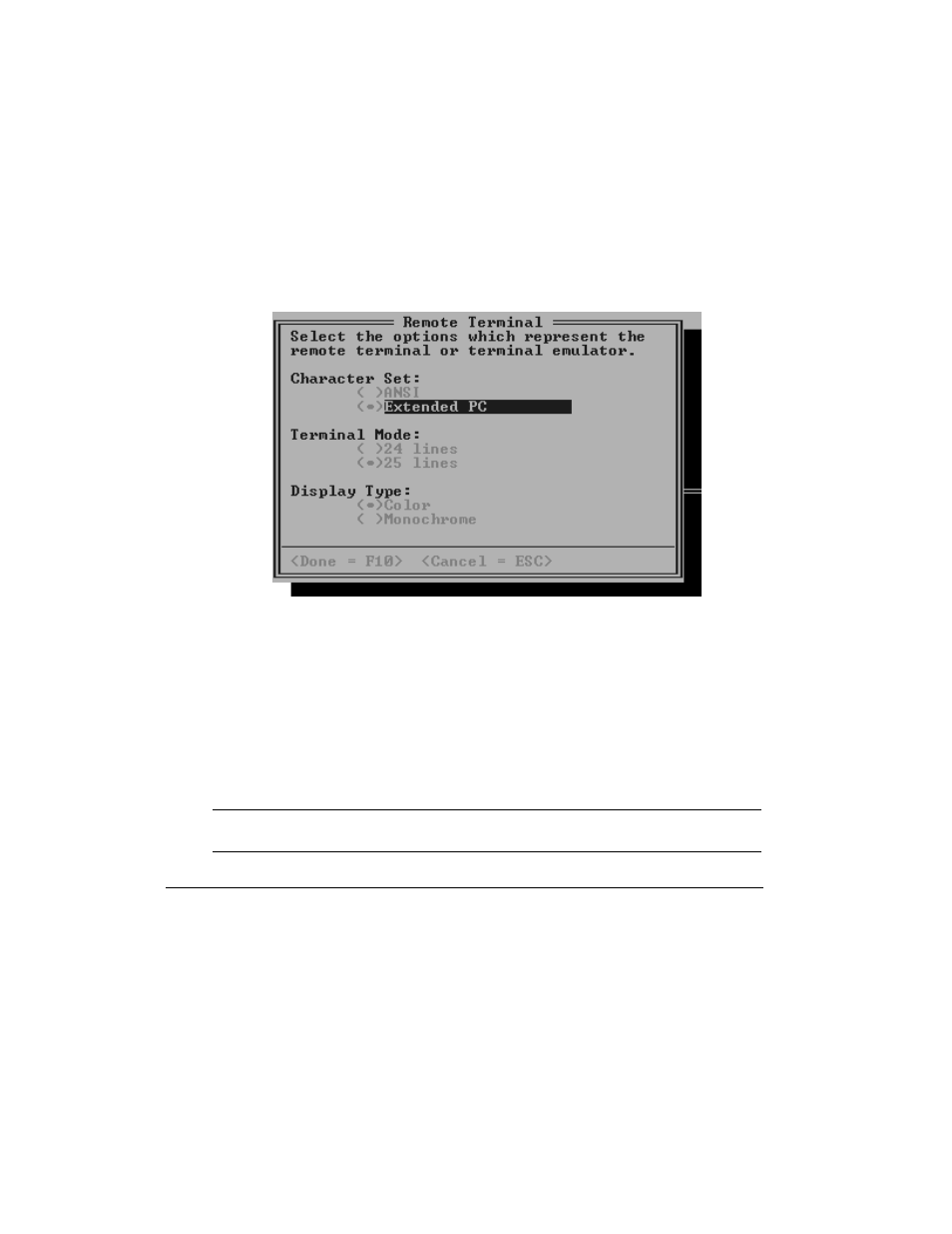 Remote terminal | HP Remote Assistant Card User Manual | Page 62 / 192