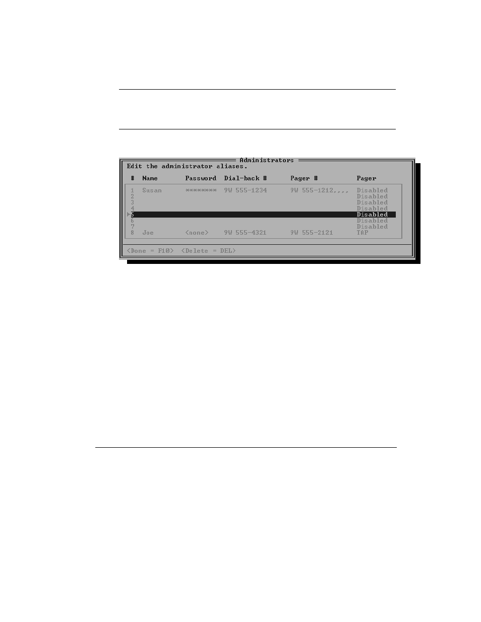 HP Remote Assistant Card User Manual | Page 65 / 192
