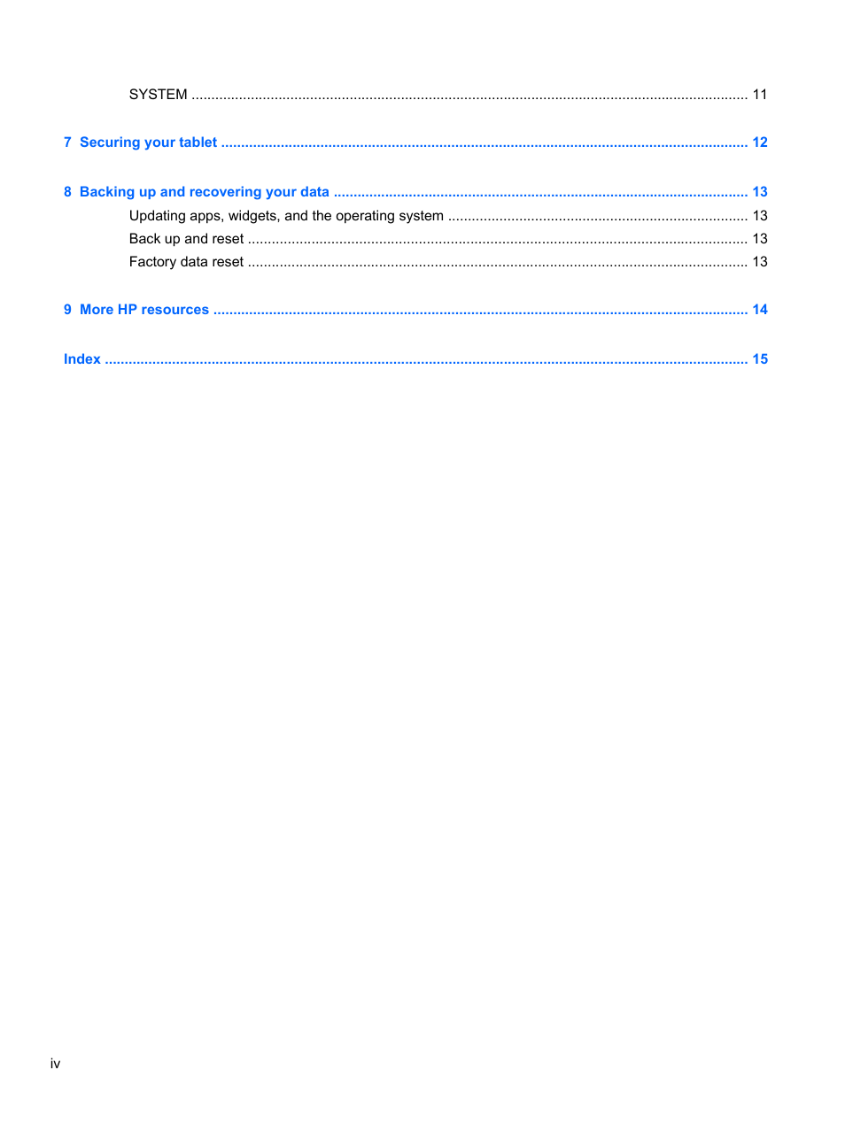 HP Slate 10 HD 3500ca Tablet User Manual | Page 4 / 19