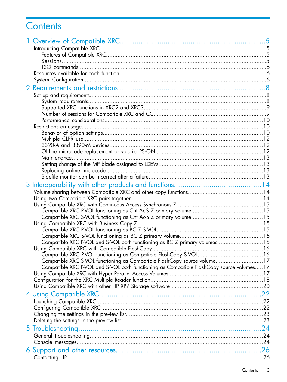 HP XP7 Storage User Manual | Page 3 / 37