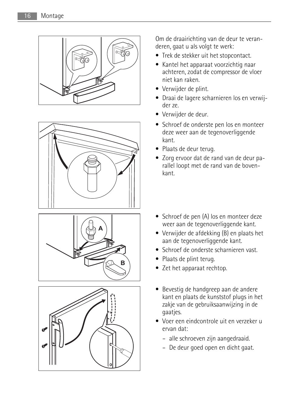 AEG A52200GSW0 User Manual | Page 16 / 68