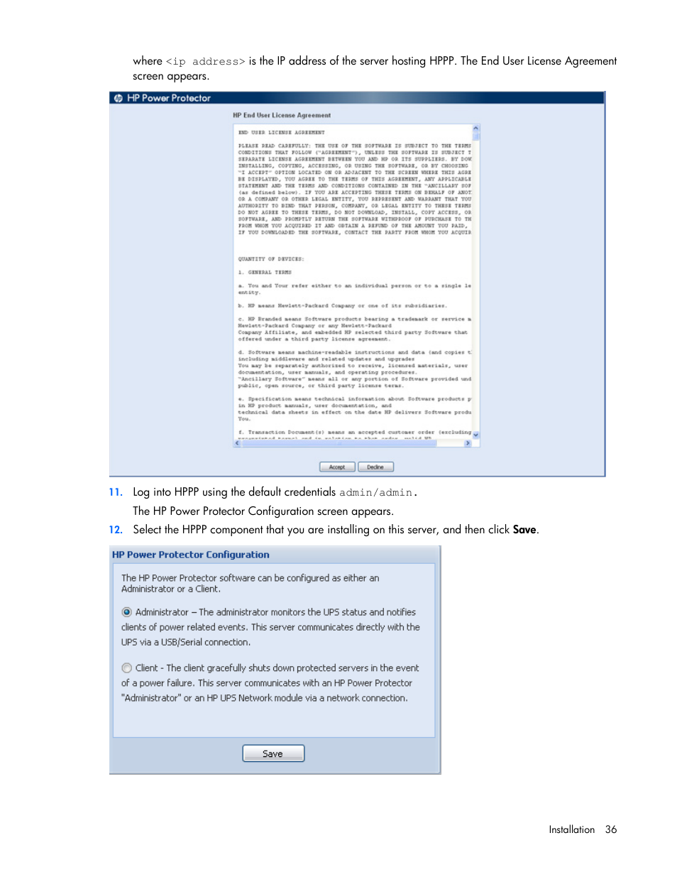 HP Tower Uninterruptible Power System User Manual | Page 36 / 137