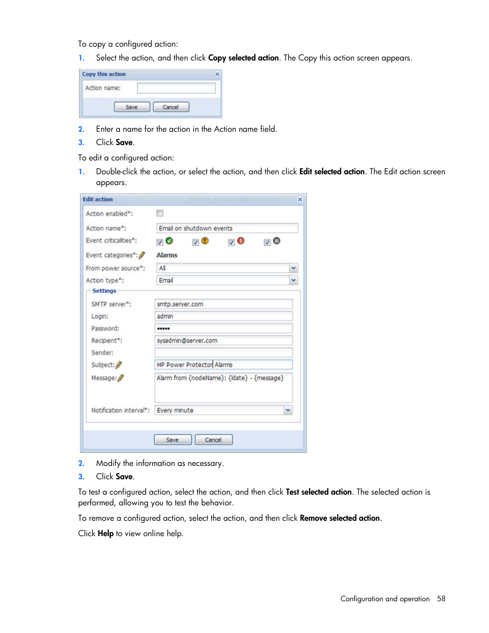HP Tower Uninterruptible Power System User Manual | Page 58 / 137