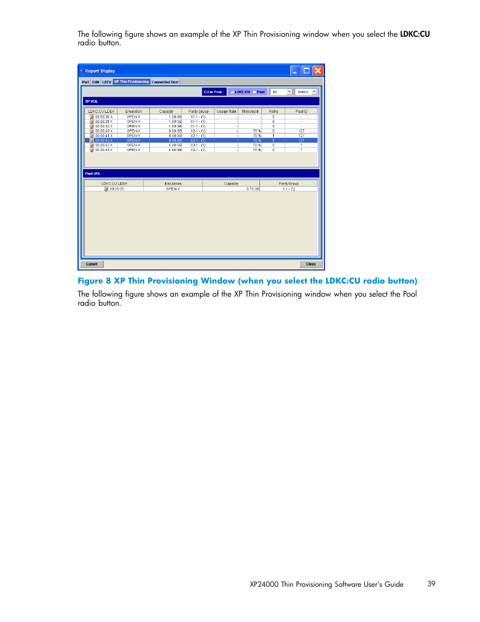 HP XP20000XP24000 Disk Array User Manual | Page 39 / 66