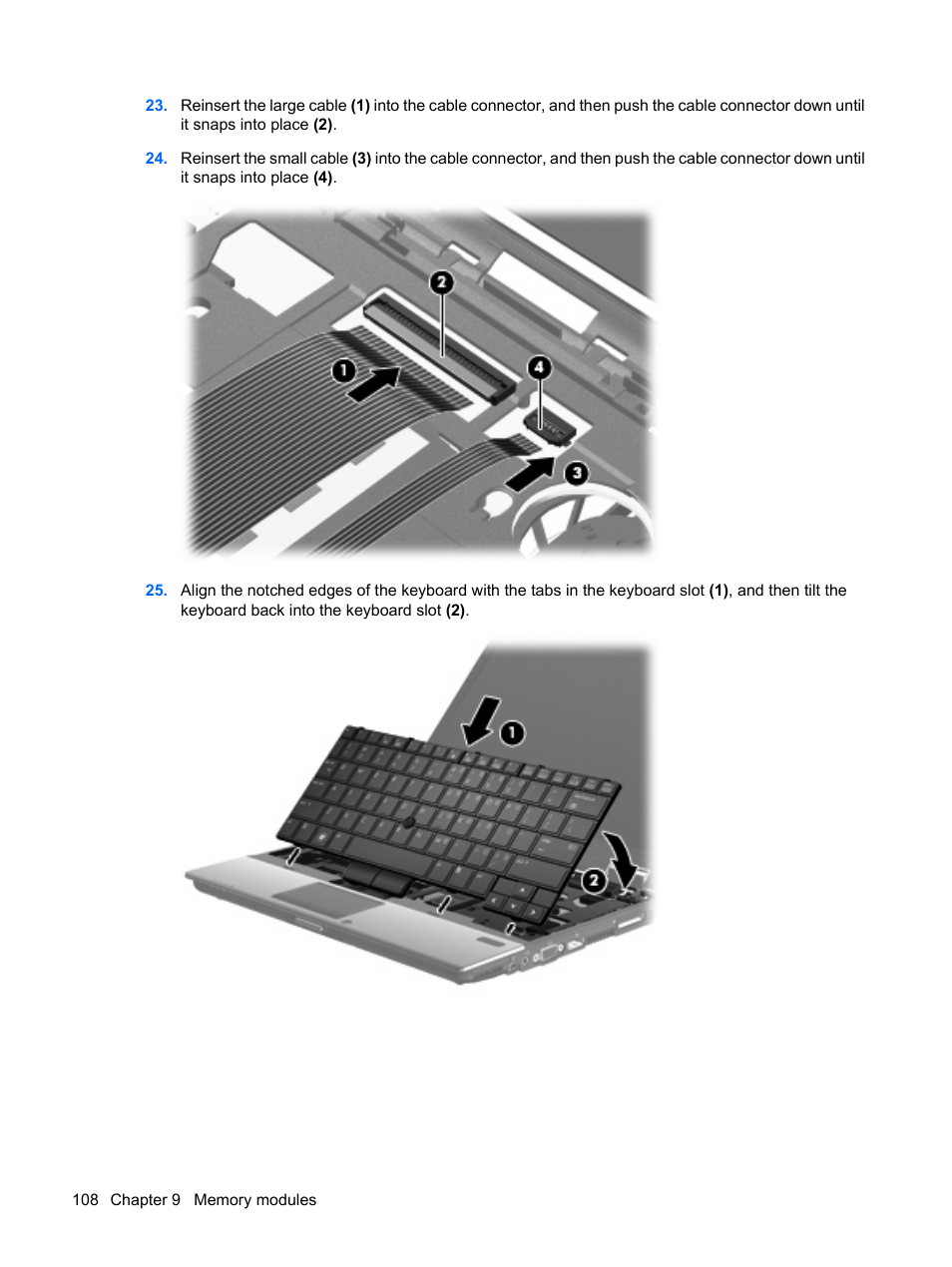 HP EliteBook 2540p Notebook PC User Manual | Page 120 / 177