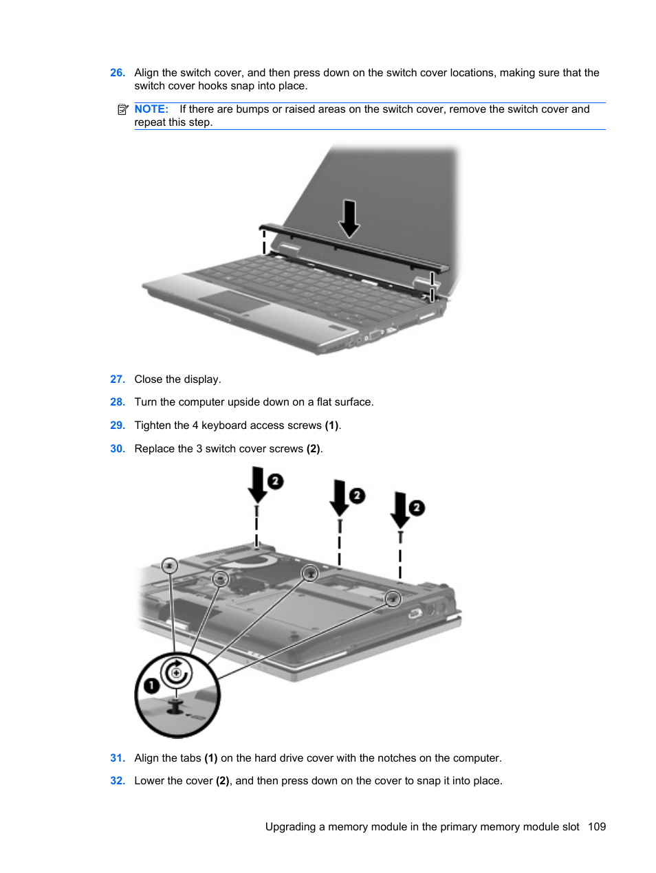 HP EliteBook 2540p Notebook PC User Manual | Page 121 / 177