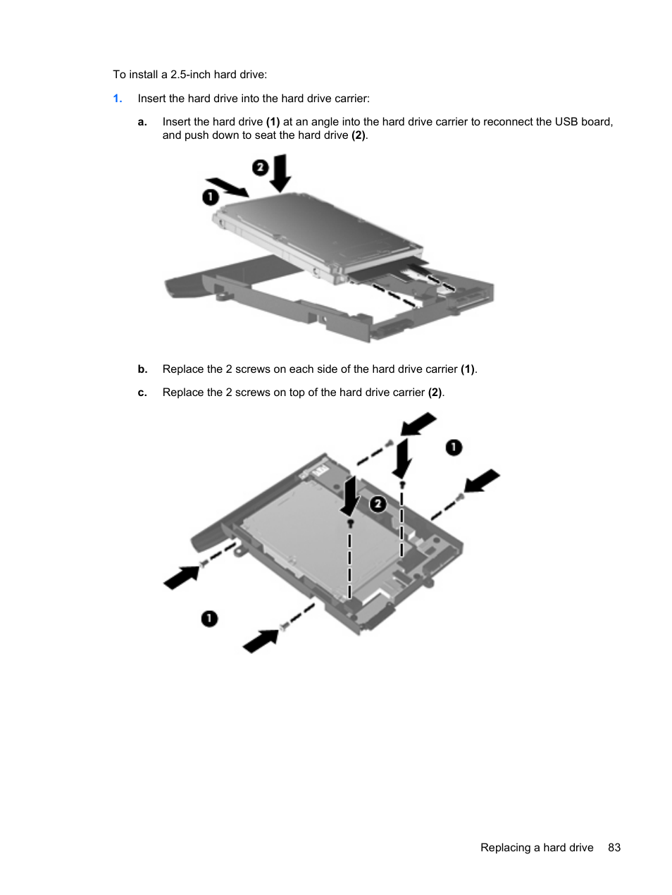 HP EliteBook 2540p Notebook PC User Manual | Page 95 / 177