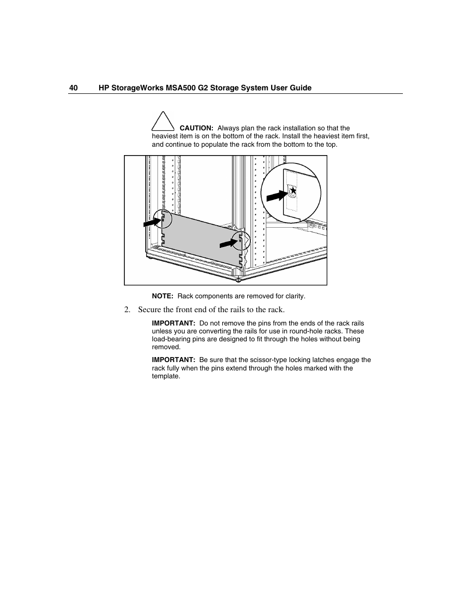 HP StorageWorks 500 G2 Modular Smart Array User Manual | Page 40 / 153