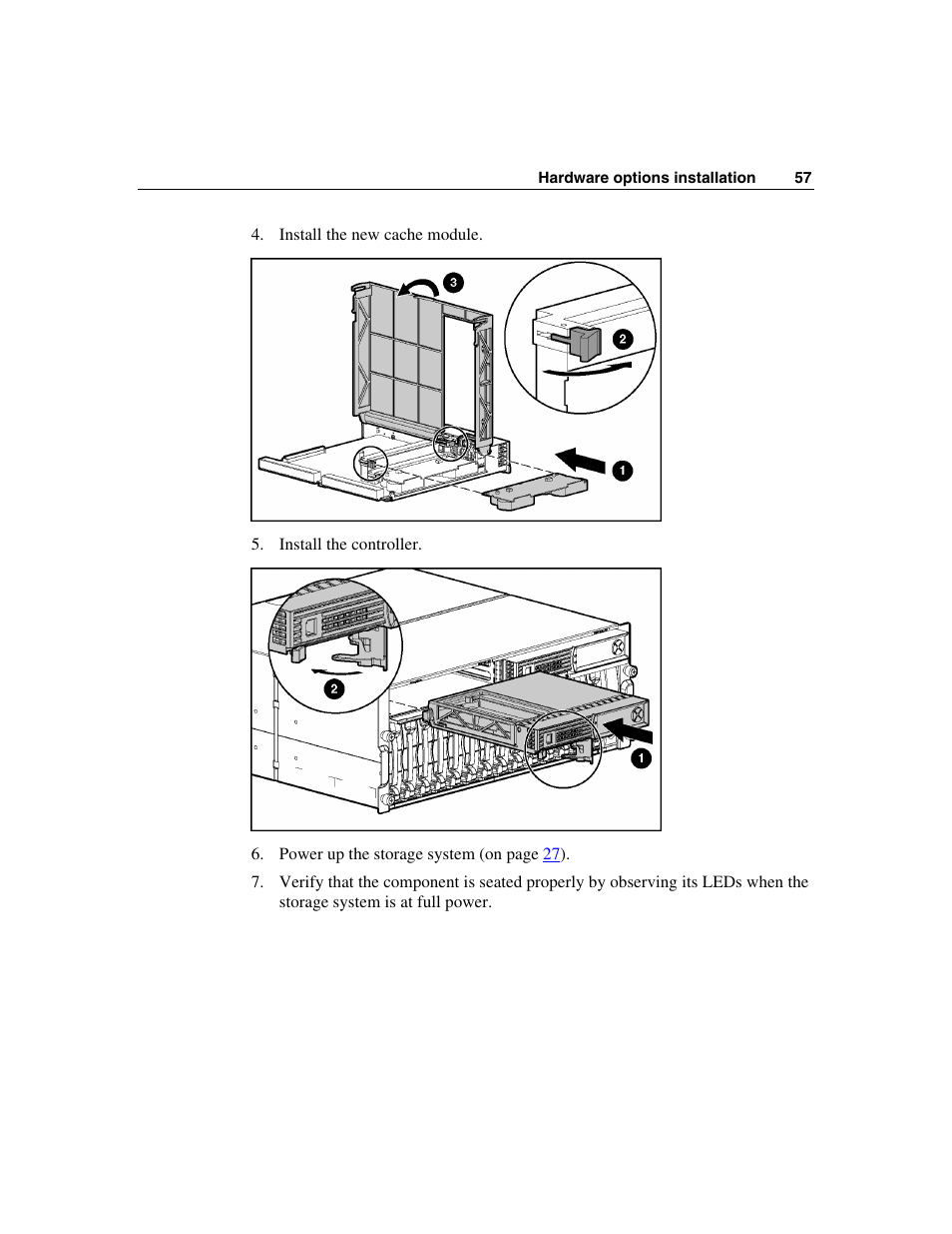 HP StorageWorks 500 G2 Modular Smart Array User Manual | Page 57 / 153