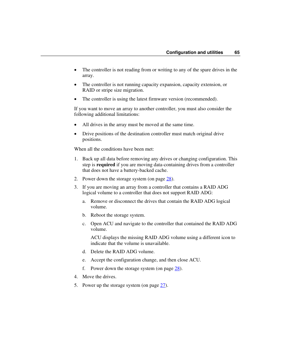 HP StorageWorks 500 G2 Modular Smart Array User Manual | Page 65 / 153