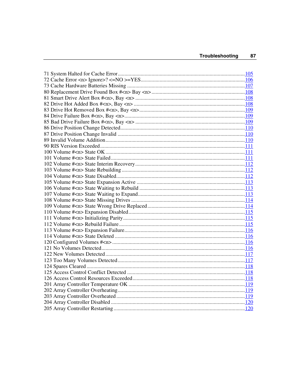 HP StorageWorks 500 G2 Modular Smart Array User Manual | Page 87 / 153
