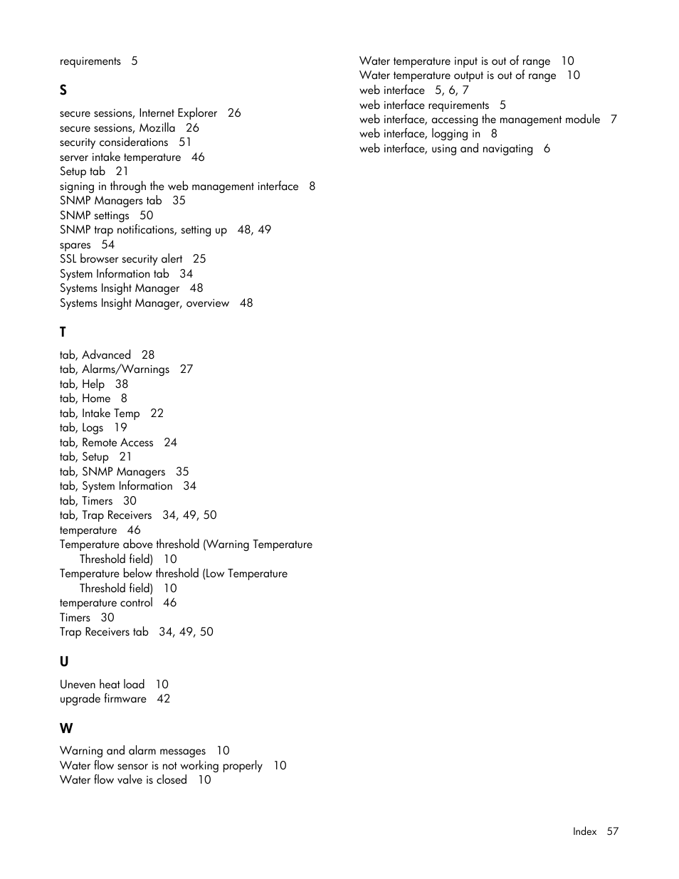 HP Modular Cooling System User Manual | Page 57 / 57