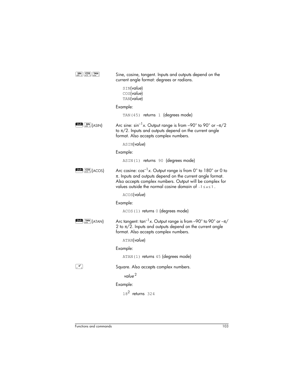 HP Prime Graphing Wireless Calculator User Manual | Page 107 / 334