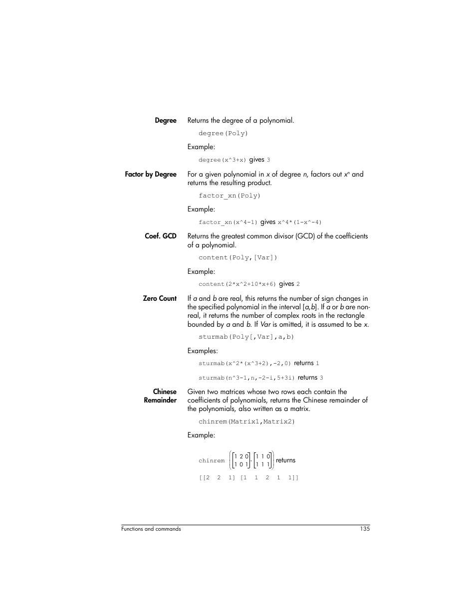 HP Prime Graphing Wireless Calculator User Manual | Page 139 / 334