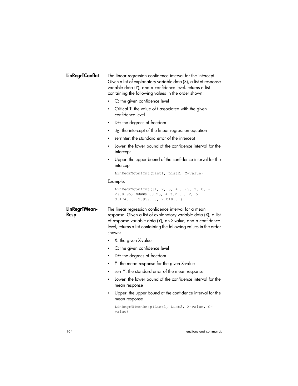 HP Prime Graphing Wireless Calculator User Manual | Page 168 / 334