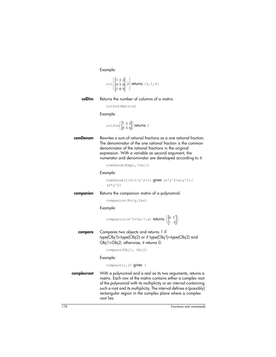 HP Prime Graphing Wireless Calculator User Manual | Page 182 / 334