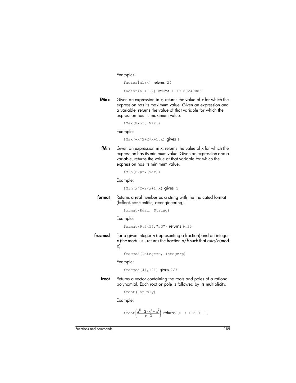 HP Prime Graphing Wireless Calculator User Manual | Page 189 / 334