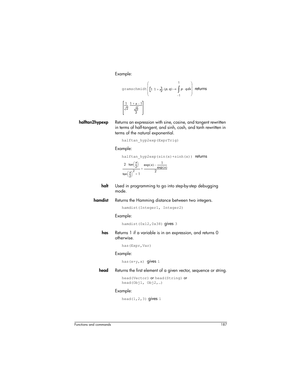 HP Prime Graphing Wireless Calculator User Manual | Page 191 / 334