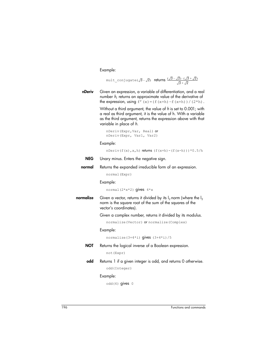 HP Prime Graphing Wireless Calculator User Manual | Page 200 / 334