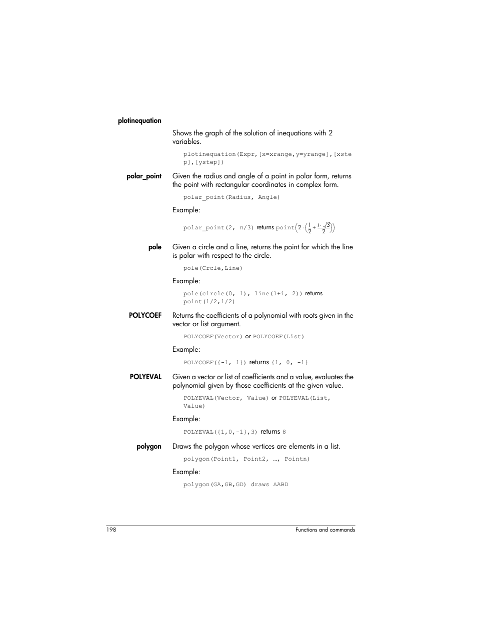 HP Prime Graphing Wireless Calculator User Manual | Page 202 / 334