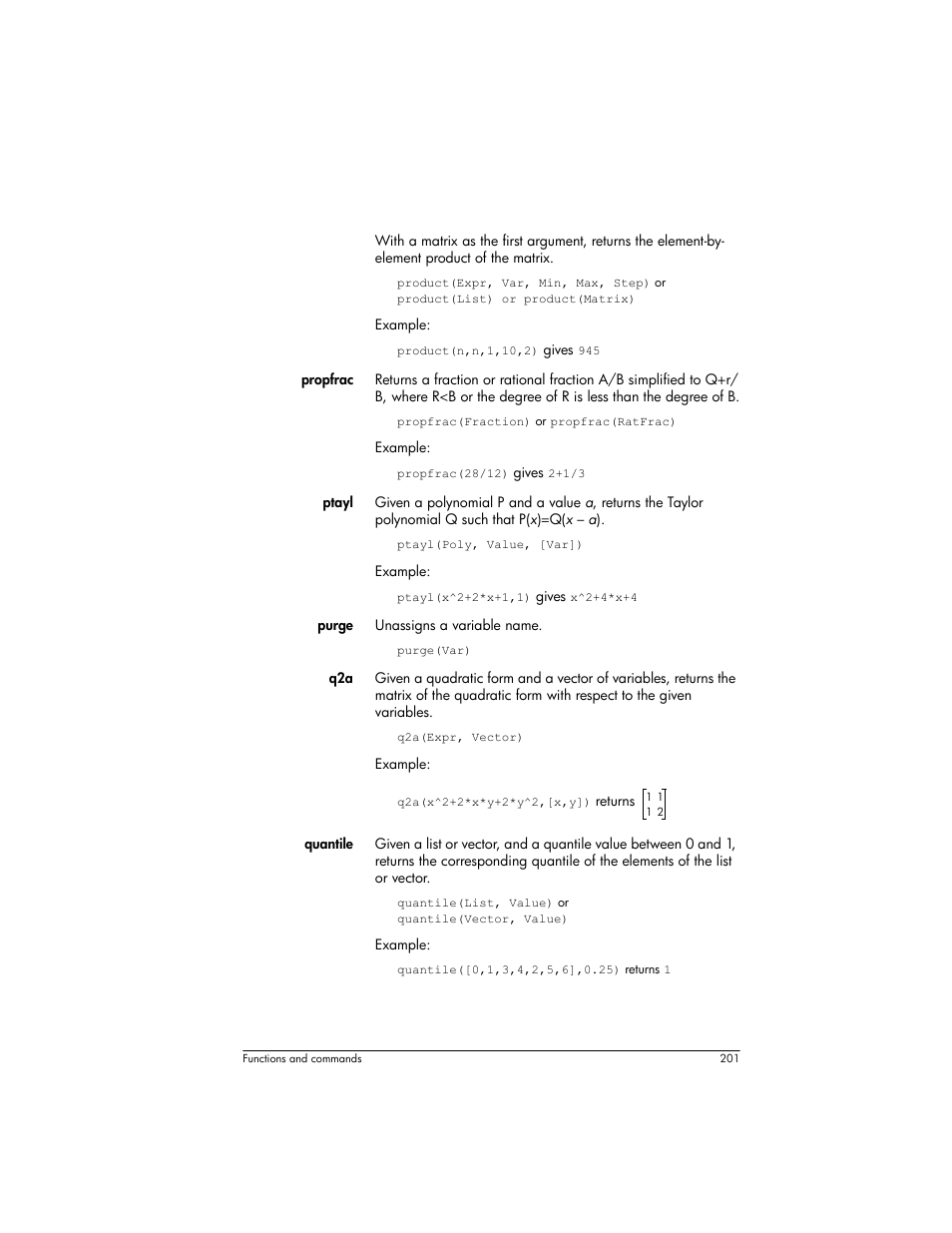 HP Prime Graphing Wireless Calculator User Manual | Page 205 / 334