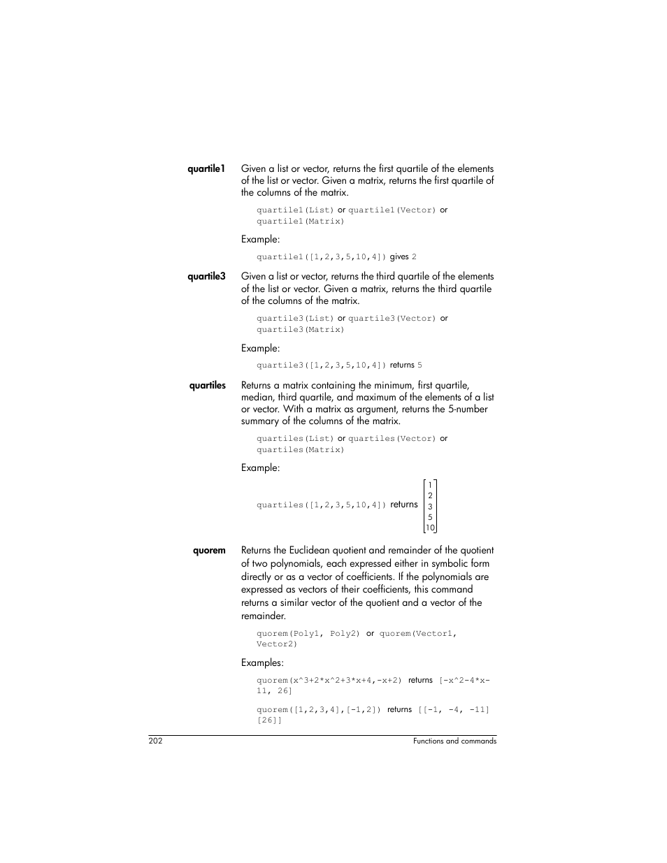 HP Prime Graphing Wireless Calculator User Manual | Page 206 / 334