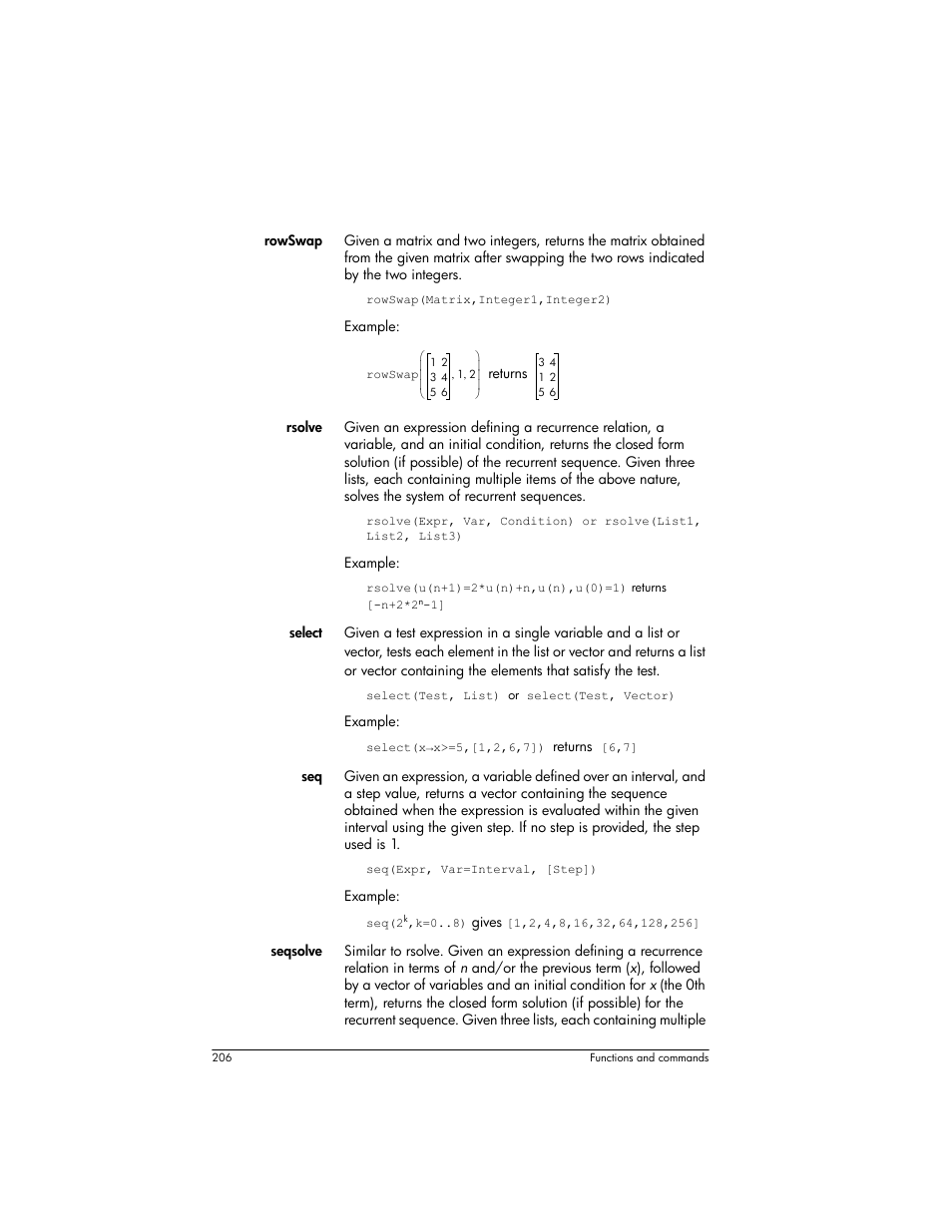 HP Prime Graphing Wireless Calculator User Manual | Page 210 / 334