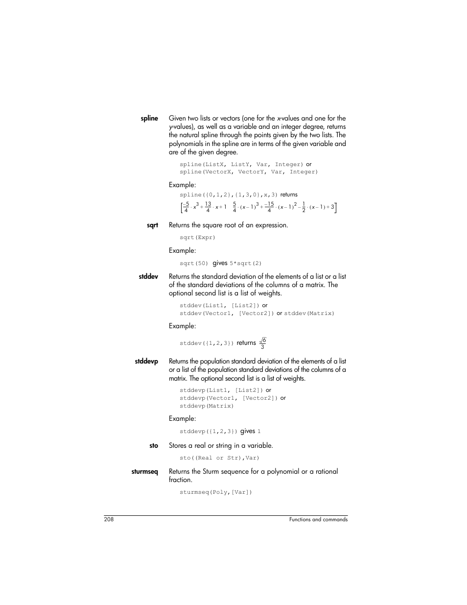 HP Prime Graphing Wireless Calculator User Manual | Page 212 / 334