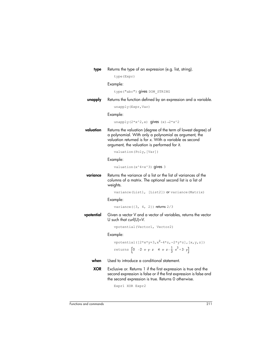 HP Prime Graphing Wireless Calculator User Manual | Page 215 / 334