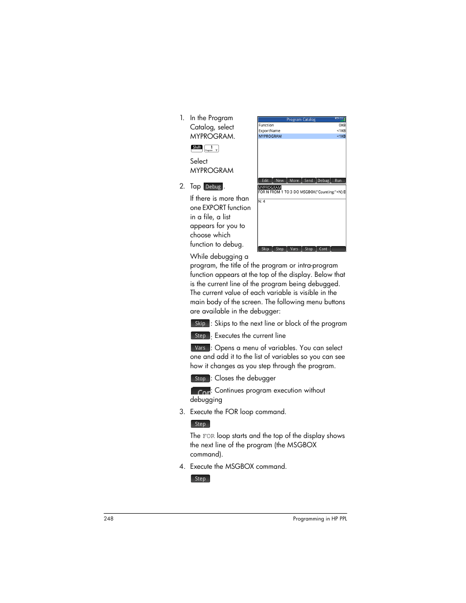 HP Prime Graphing Wireless Calculator User Manual | Page 252 / 334