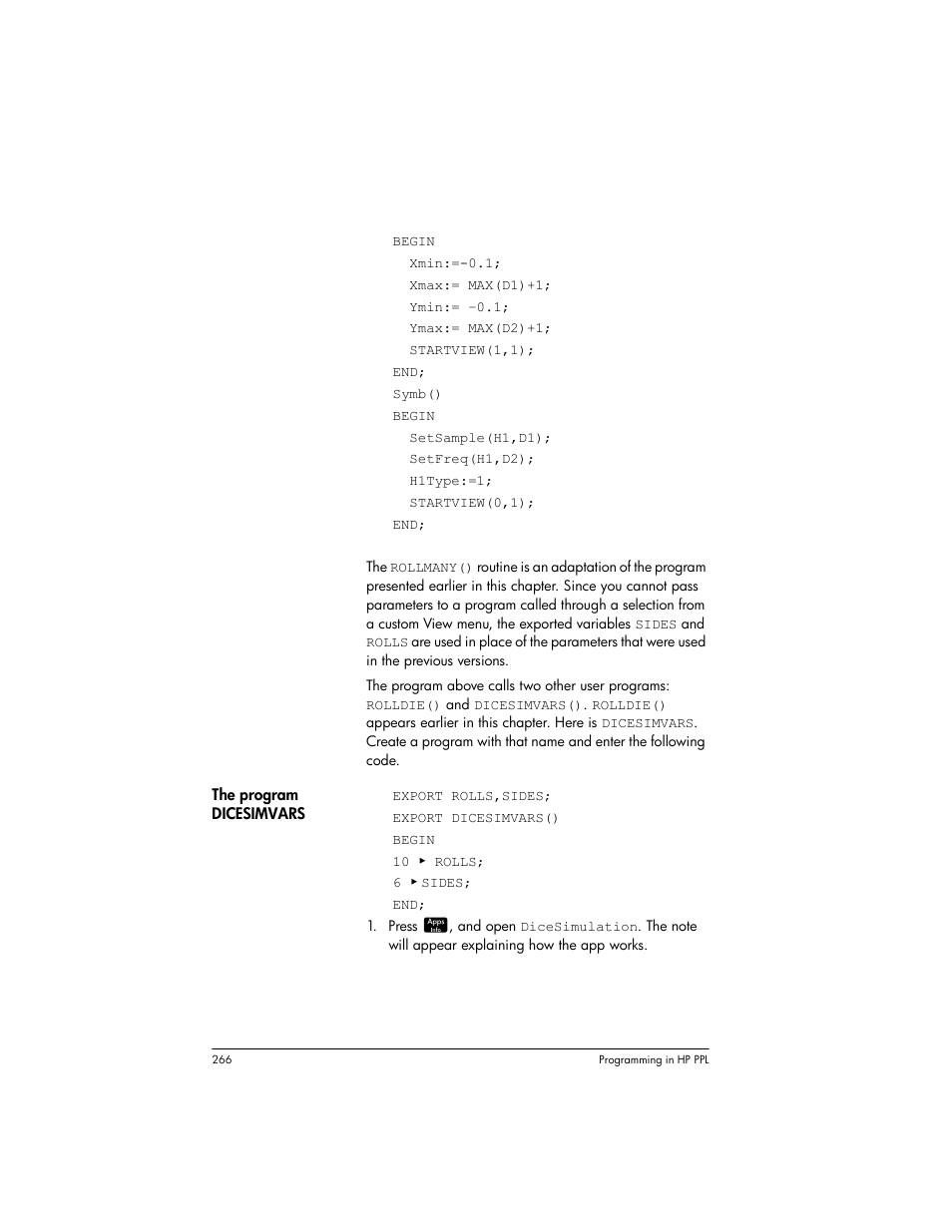 HP Prime Graphing Wireless Calculator User Manual | Page 270 / 334