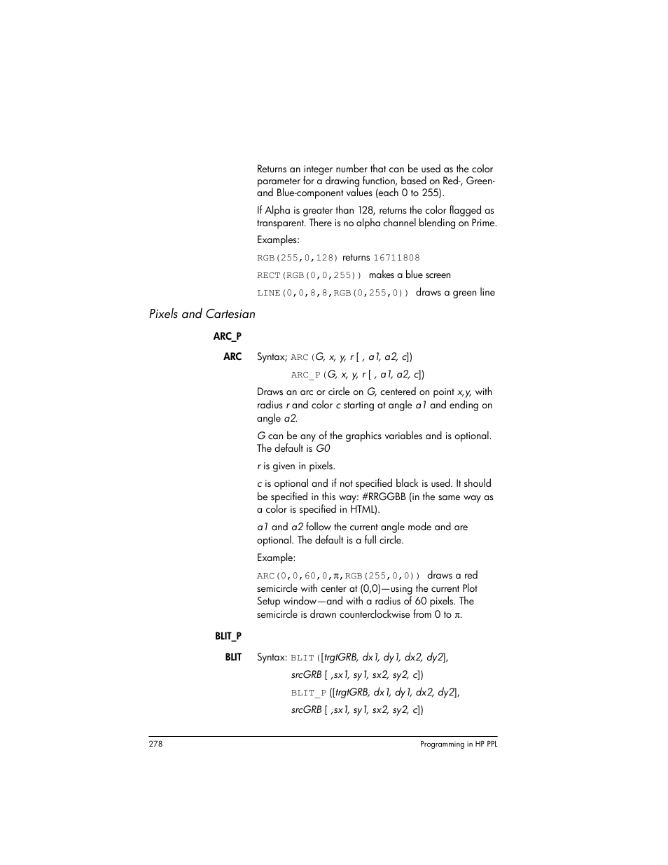 HP Prime Graphing Wireless Calculator User Manual | Page 282 / 334