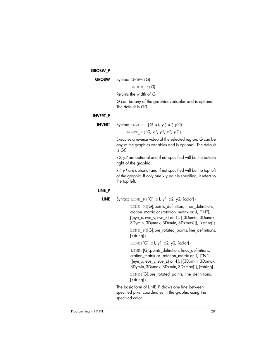 HP Prime Graphing Wireless Calculator User Manual | Page 285 / 334