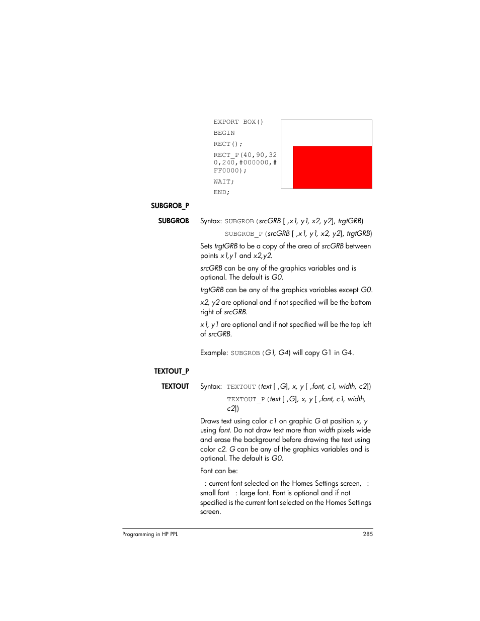 HP Prime Graphing Wireless Calculator User Manual | Page 289 / 334