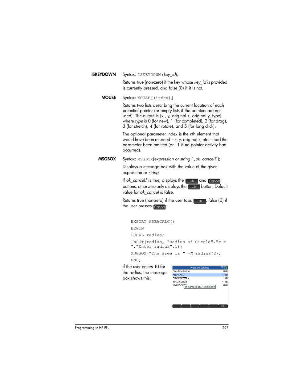 HP Prime Graphing Wireless Calculator User Manual | Page 301 / 334