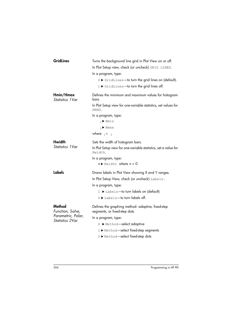 HP Prime Graphing Wireless Calculator User Manual | Page 308 / 334