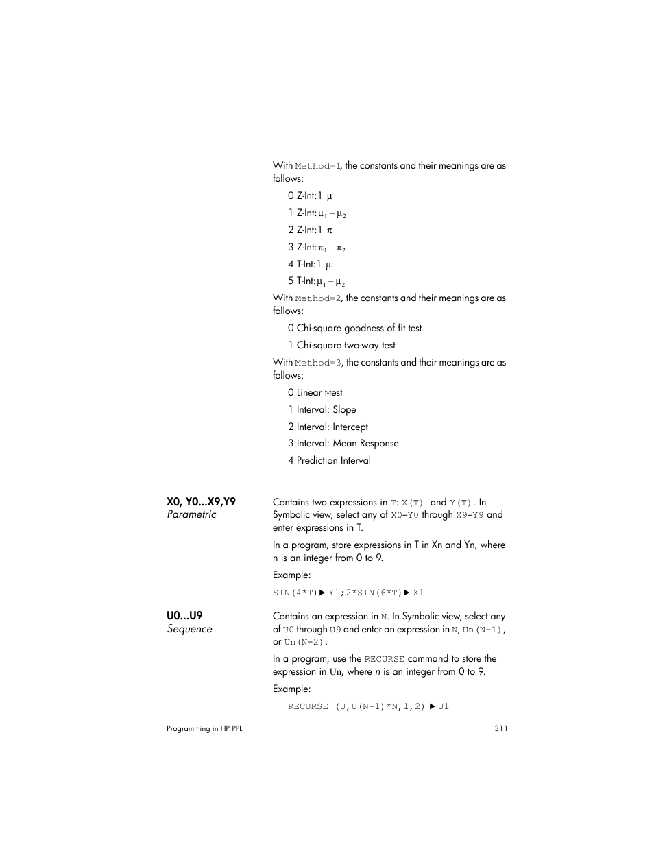 HP Prime Graphing Wireless Calculator User Manual | Page 315 / 334