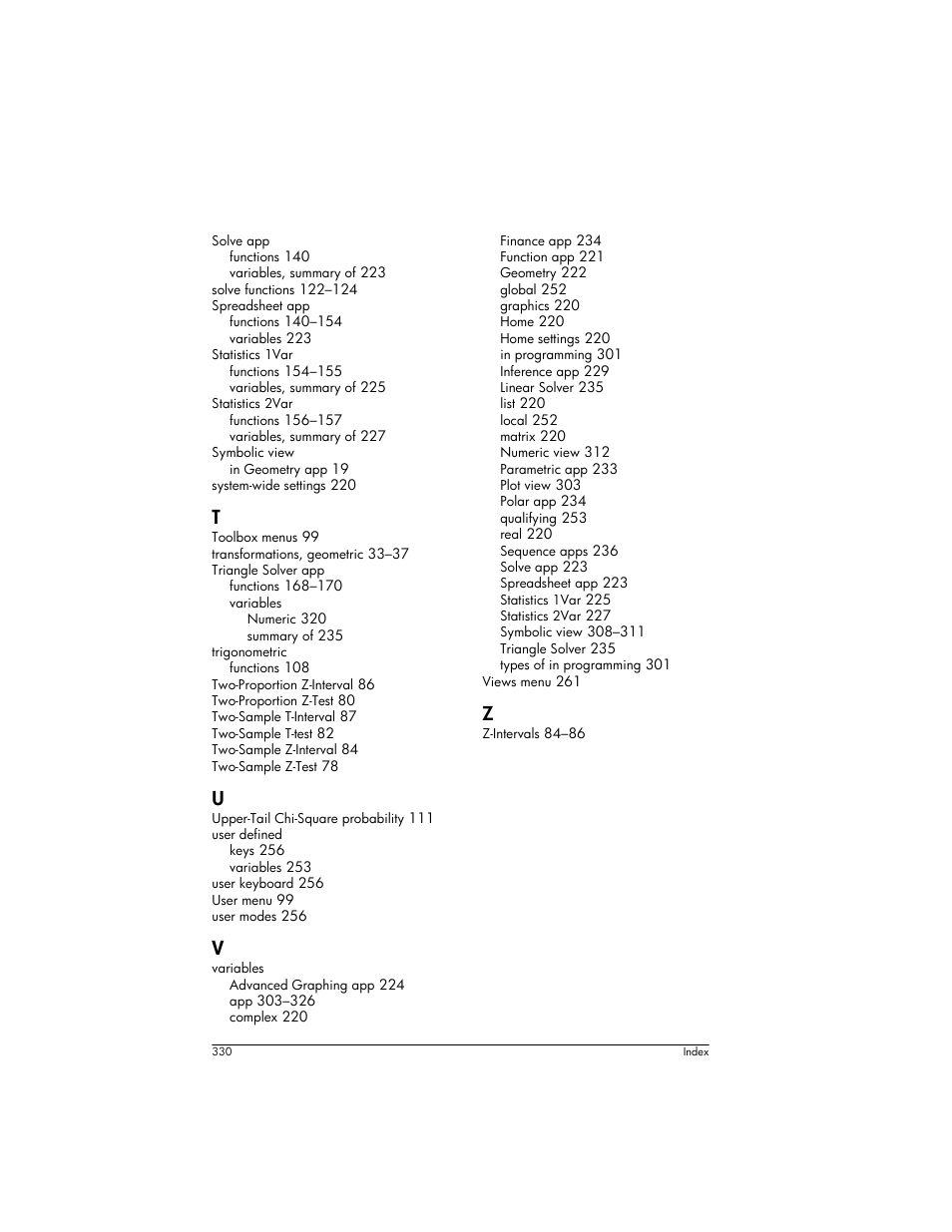 HP Prime Graphing Wireless Calculator User Manual | Page 334 / 334