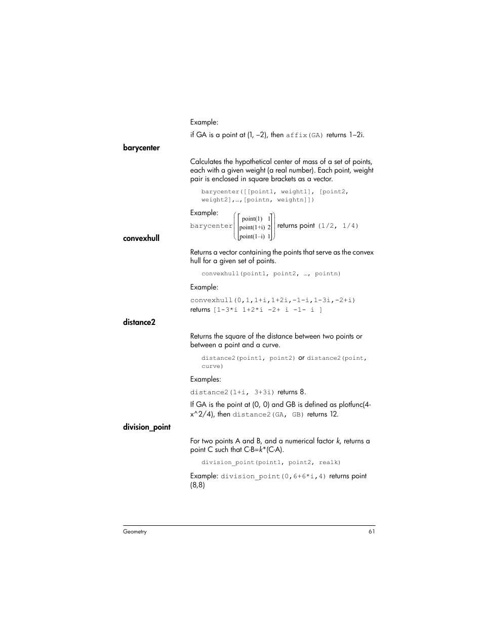 HP Prime Graphing Wireless Calculator User Manual | Page 65 / 334