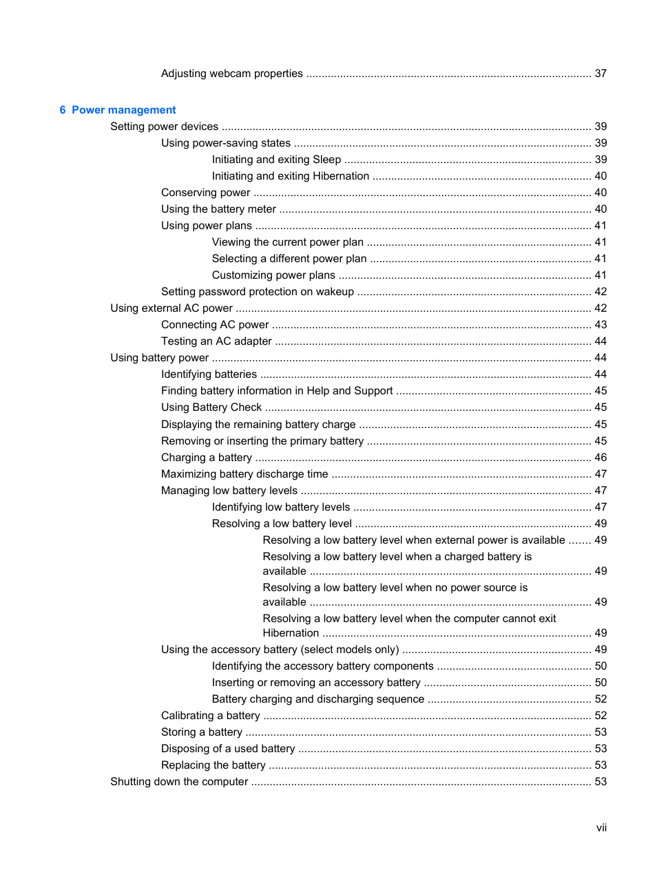 HP Envy 13t-1100 CTO Notebook PC User Manual | Page 7 / 95