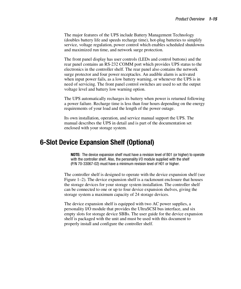 Slot device expansion shelf (optional) | HP StorageWorks 3000 RAID Array User Manual | Page 31 / 112