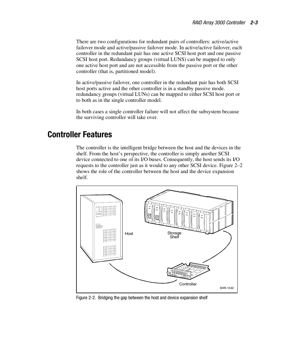 Controller features | HP StorageWorks 3000 RAID Array User Manual | Page 45 / 112