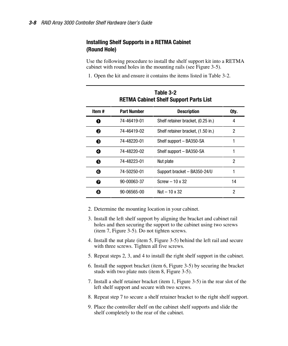 HP StorageWorks 3000 RAID Array User Manual | Page 70 / 112